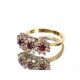 An 18ct gold diamond and ruby set ring - Image 1 of 8