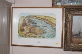 Glynn Thomas, signed limited edition print 