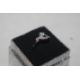 A 925 silver and white stone set ring - Image 1 of 3