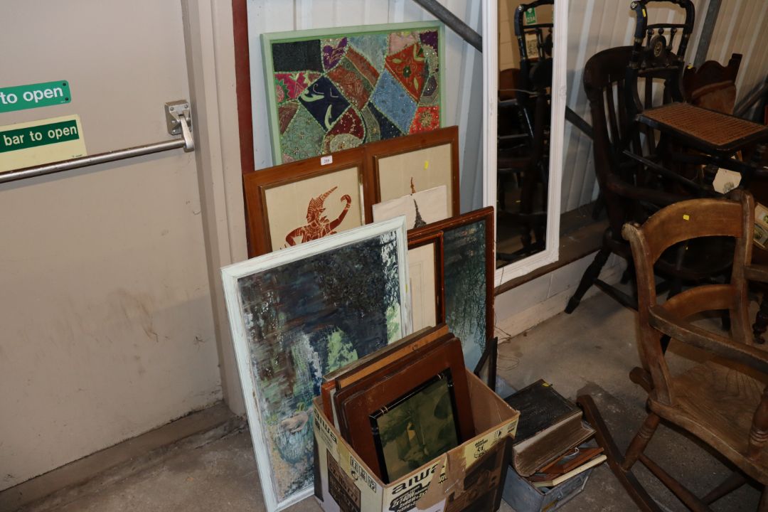 A large quantity of various pictures and prints - Image 1 of 5