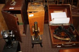 A E. Lietz Wetzlar No. 166858 telescope with carry