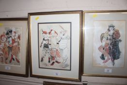 John Uht, watercolour entitled 