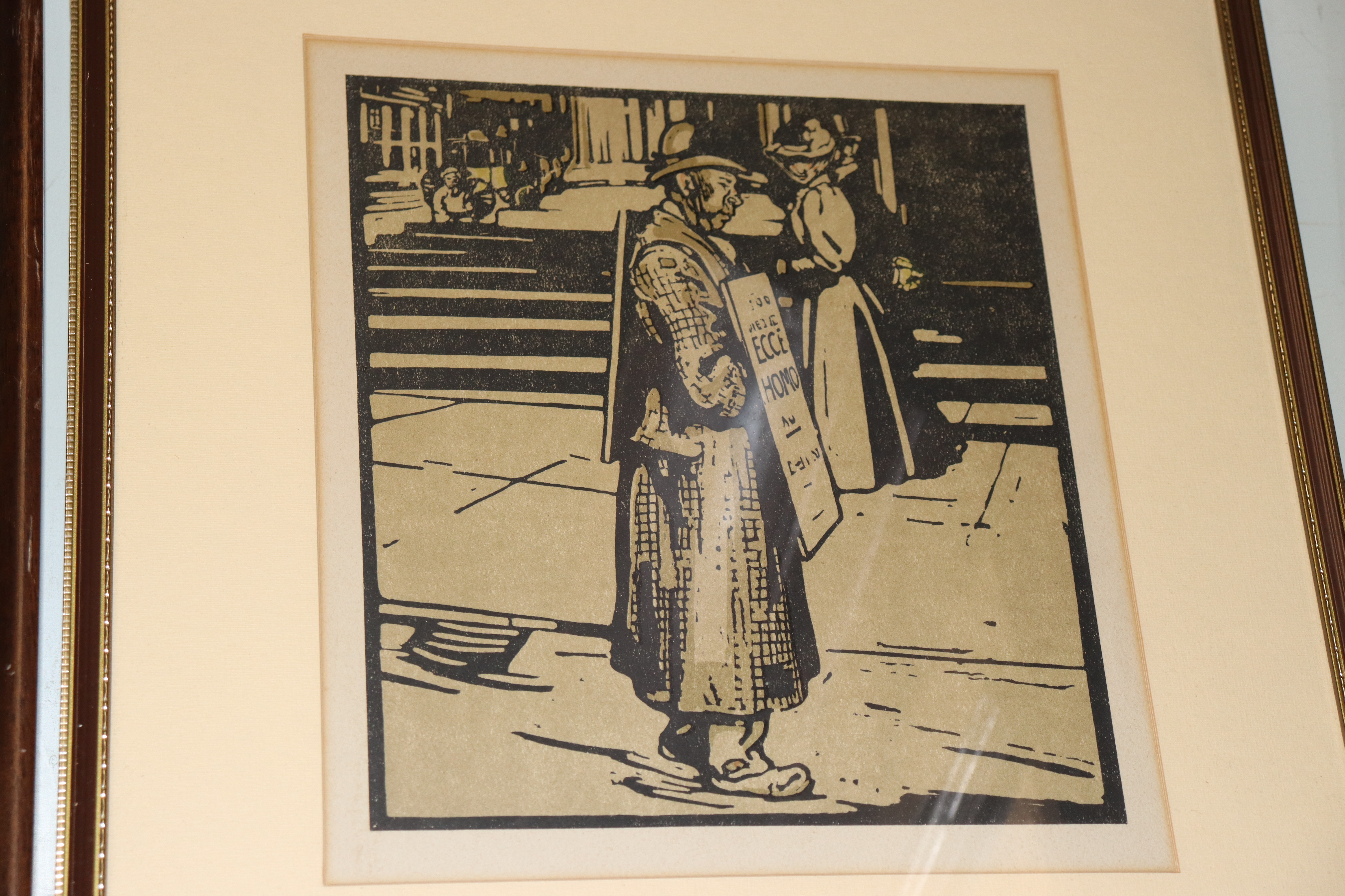 After William Nicholson, lithograph of "London San - Image 3 of 3