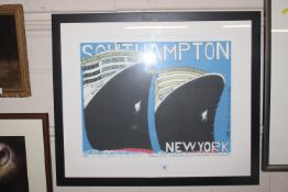 A pencil signed limited edition print 