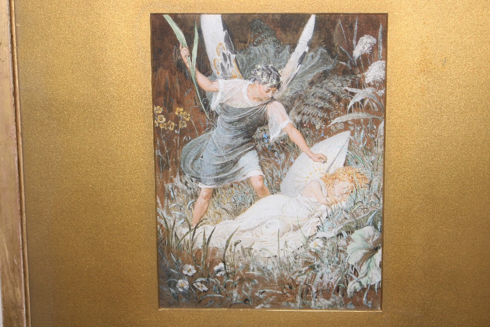 Valentine Walter Bromley, watercolour study "Obero - Image 2 of 6