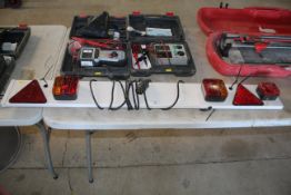 Trailer light board. V CAMPSEA ASHE