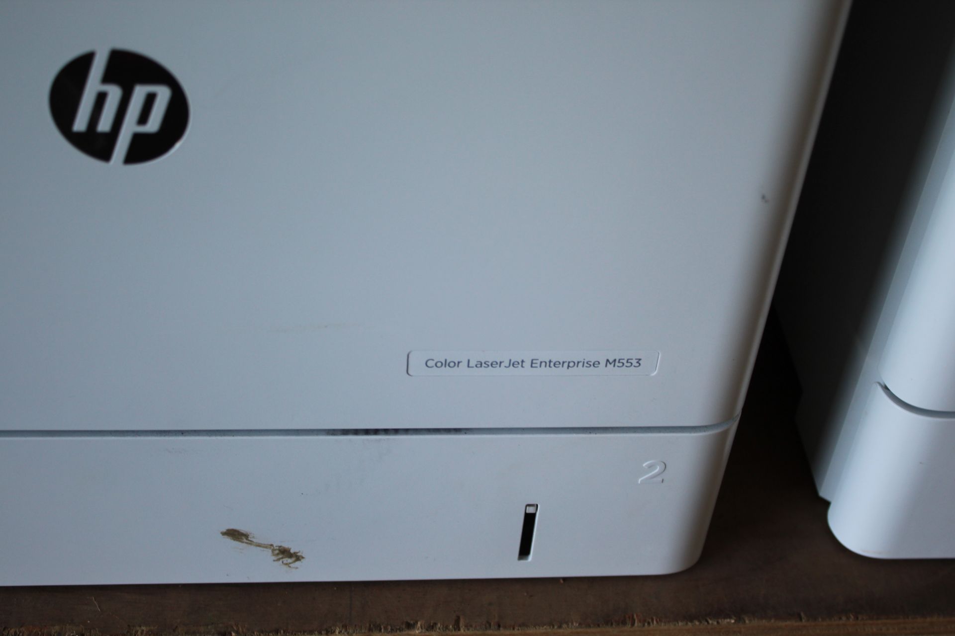 Hewlett Packard Colour Laser Jet Enterprise M553 printer (no cables). V CAMPSEA ASHE - Image 4 of 11