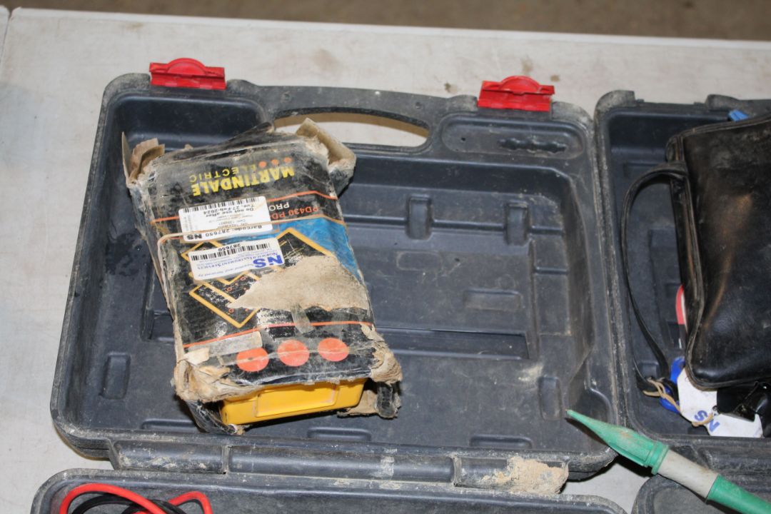 Various electrical test equipment including 2x Meggers, volt meter etc. V CAMPSEA ASHE - Image 3 of 5