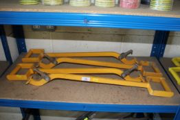 2x pairs of manhole lifting handles. V CAMPSEA ASHE