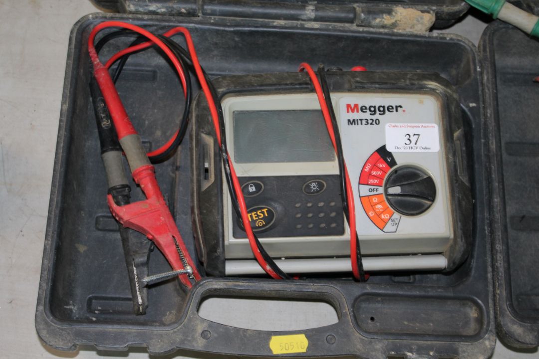 Various electrical test equipment including 2x Meggers, volt meter etc. V CAMPSEA ASHE - Image 2 of 5