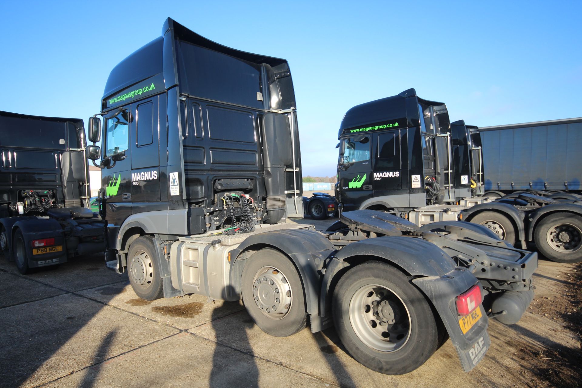 DAF XF 480 FTG 6X2 Euro 6D auto mid-lift and steer 44T unit. Registration P77 MGL. Date of first - Image 2 of 120