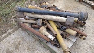 Qty PTO shafts and spares