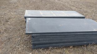 Quantity of Panel Timm - plastic panels 3ft x 2”
