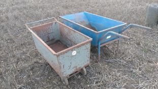 Feed barrows,
