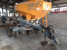 2013 3m Mzuri pro-till drill, twin hopper,