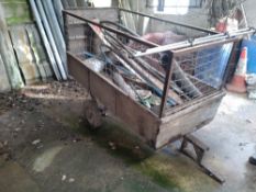 Garden Trailer for lawn mower