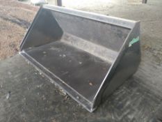2001 Albutt Grain bucket (80 cubic ft) pin and cone brackets