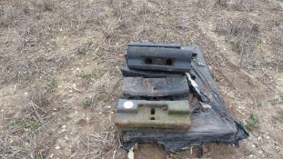 Tractor weight rack for front - no weights