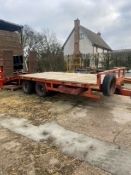 Herbst low loader trailer