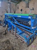 Rabe Ceria 4m power harrow drill combination