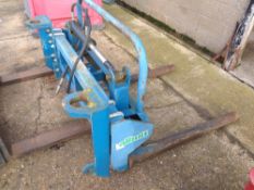 Albutt round bale squeeze pin and cone brackets