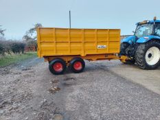 1996 Richard Western 8 ton tipping trailer