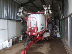 2012 Landquip 5024 In-Trac, Alu-Lite 24m boom with 5 outlet rotating nozzle assemblies,