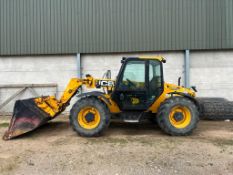 2011 JCB 526-56 Agri telescopic loader, reg AU61 DKO, 4,562 hours, rear hydraulic hitch.