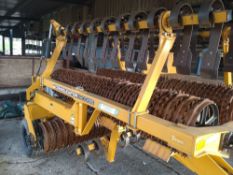 2017 McConnel Consolidator 8200-55 820 CB4L 8m Hydraulic folding rolls c/w breaker rings and
