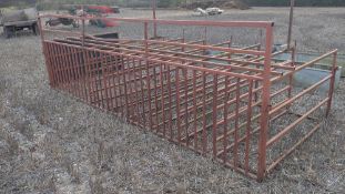 Pig stalls for AI - steel,