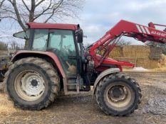 2002 Case CS86 Tractor and Chilton MX40-85 front end Loader, Reg FN52 YOE, 5,
