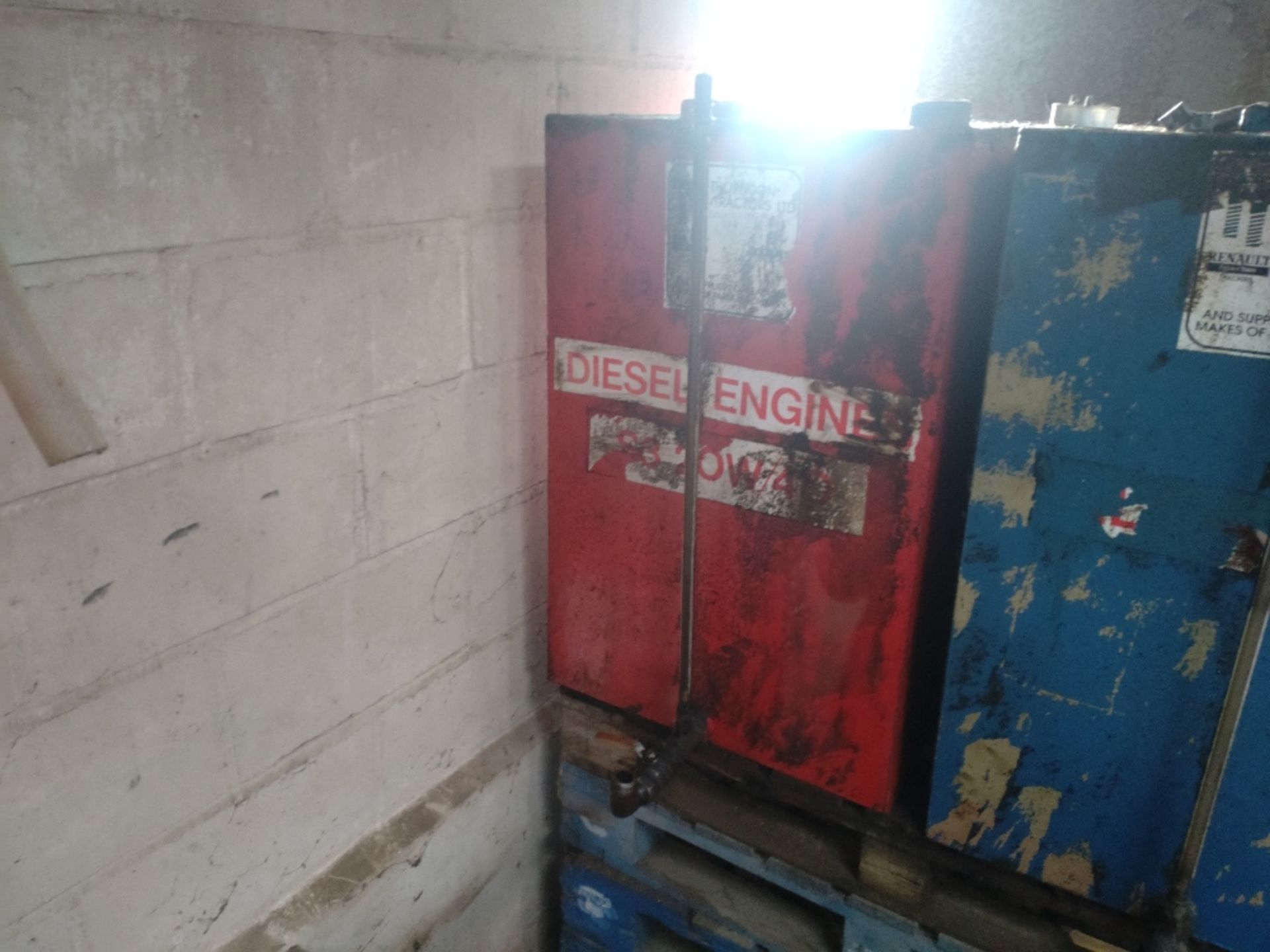 Red Oil Tank