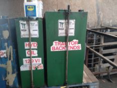 Large Green Oil Tank