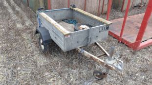 Car Trailer, no VAT on this lot.