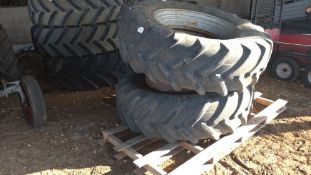 Pr 5 Star dual wheels and tyres 13.