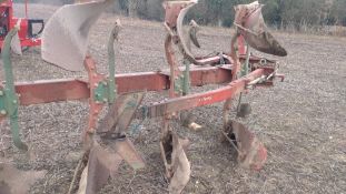 Kverneland LD85 Plough. 2008 Built. Knock on Points. No28 bodies.