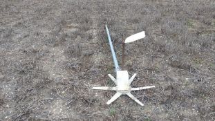 Wind turbine for charging batteries