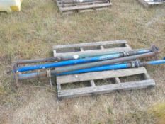 4 x Large steel acro's