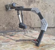 Electric wheelchair lift for car