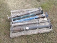 Pallet of trench props