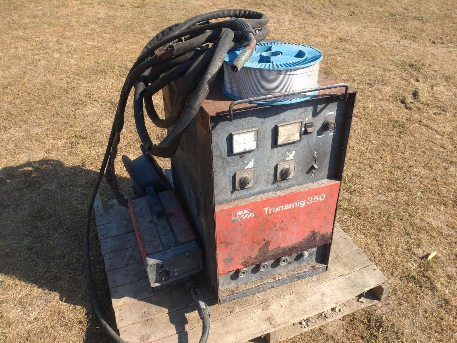 BOC Transmig 350 Mig welder 3 phase for spares or repair