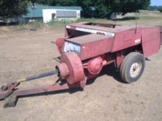 Massey 124 baler