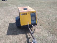 Kaeser M22 diesel road compressor,
