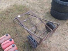 Large gas bottle trolley