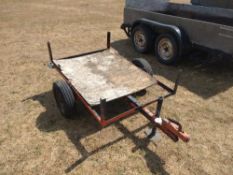 Small 2 wheel trailer