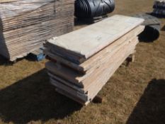 2 x Pallets of wooden doors,
