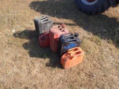 Quantity of jerry cans