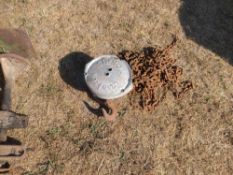 Herbert & Morris block and tackle chain lift,