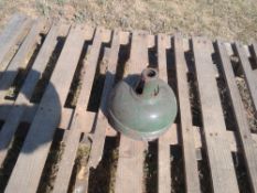 Enamel light fittings