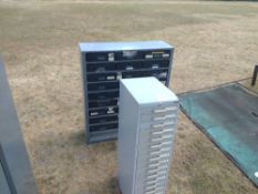 2 x multi drawer cabinets